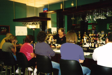 Learn behind an actual bar from our qualified instructors at the Professional Bartending School.