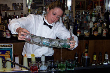 Learn behind an actual bar from our qualified instructors at the Professional Bartending Institute of Greensbor, North Carolina!.